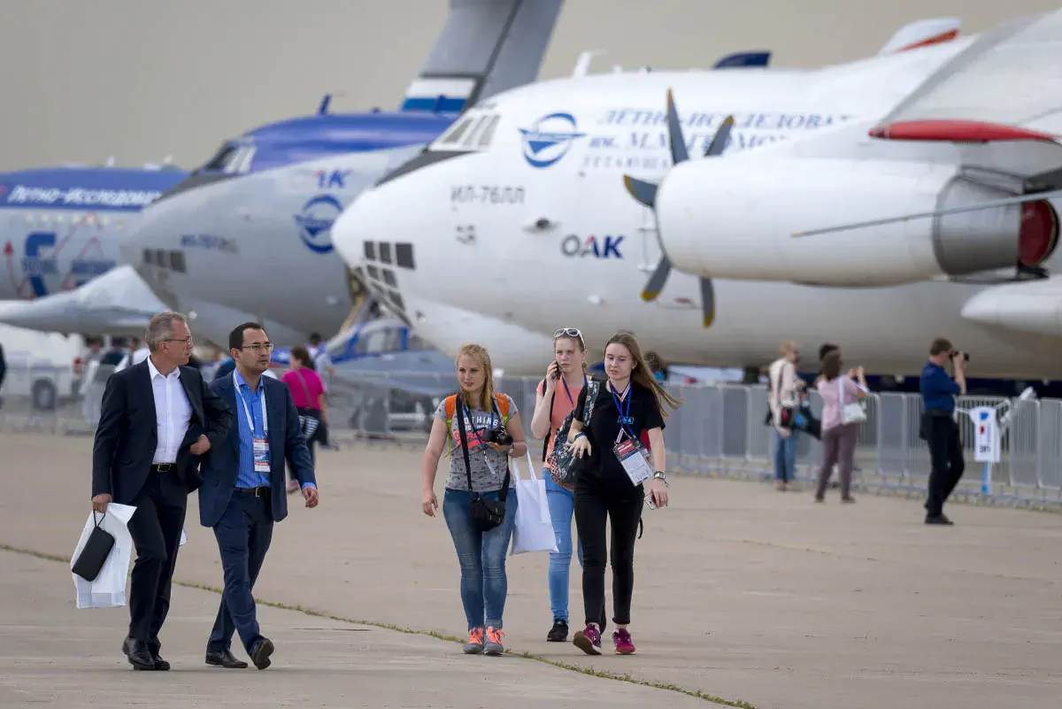 International aviation and space show (MAKS). Zhukovsky, Russia
