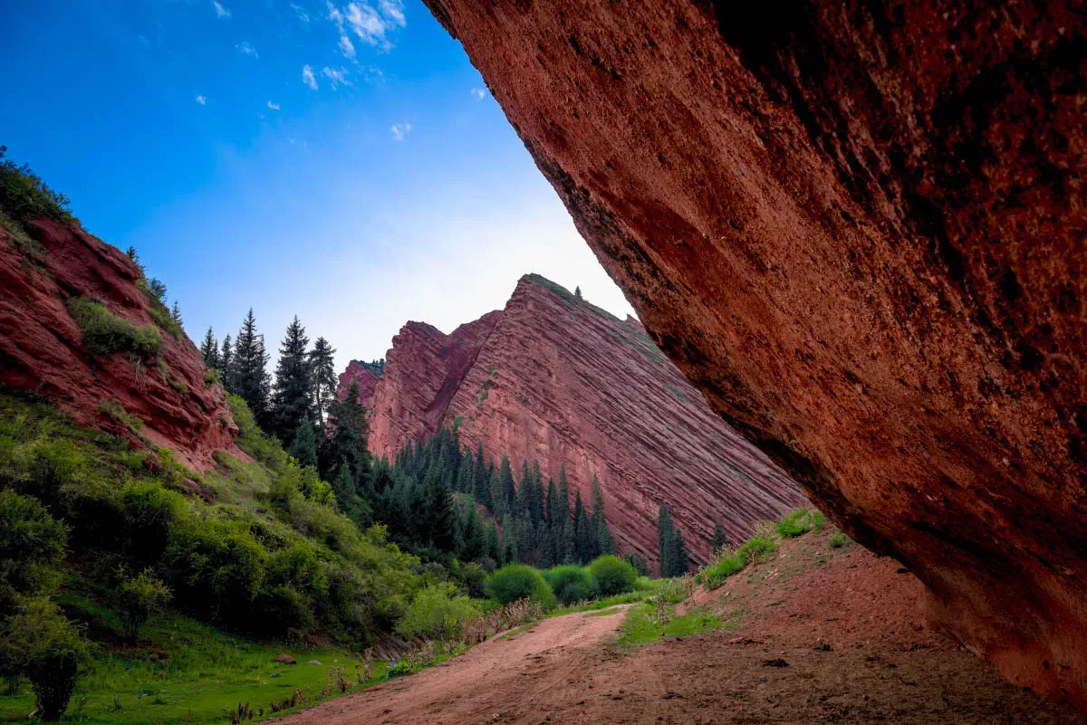 Jety-Oguz. Issyk-Кul region, Kyrgyzstan