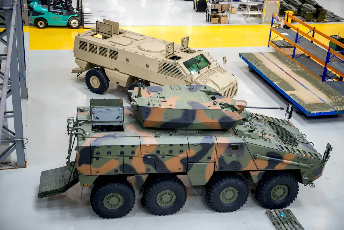 Kazakhstan Paramount Engineering (KPI), a company producing armored personnel carriers