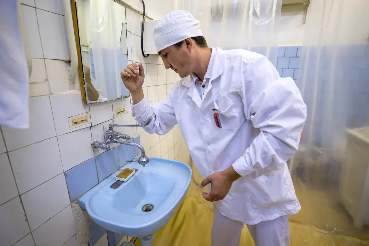 The National Nuclear Center facilities are located on the territory of the former Semipalatinsk test site. During the Cold War, nuclear weapons were tested here. Kurchatov, East Kazakhstan