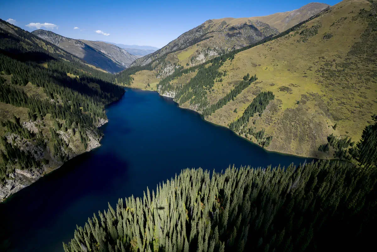 Kolsai Lakes National Park. Northern Tien Shan