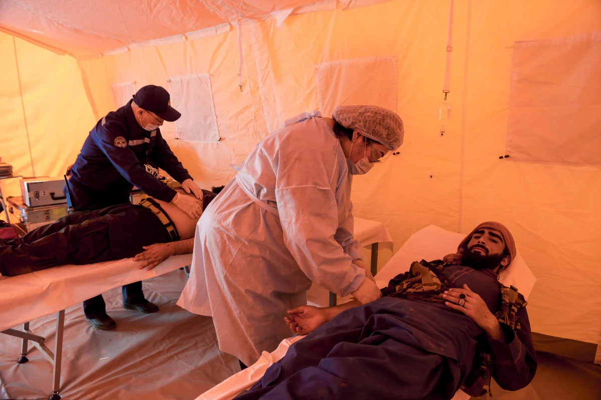 At the earthquake epicenter. Zinda Jan District, Herat Province, Afghanistan (оctober 2023)