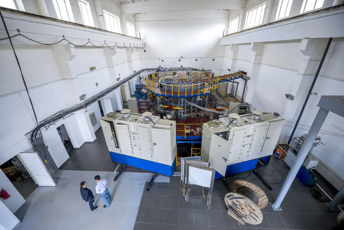 The National Nuclear Center facilities are located on the territory of the former Semipalatinsk test site. During the Cold War, nuclear weapons were tested here. Kurchatov, East Kazakhstan