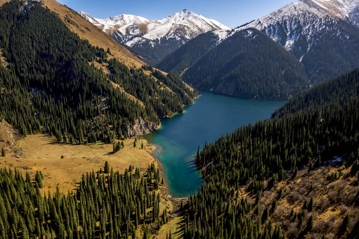 Kolsai Lakes National Park. Northern Tien Shan