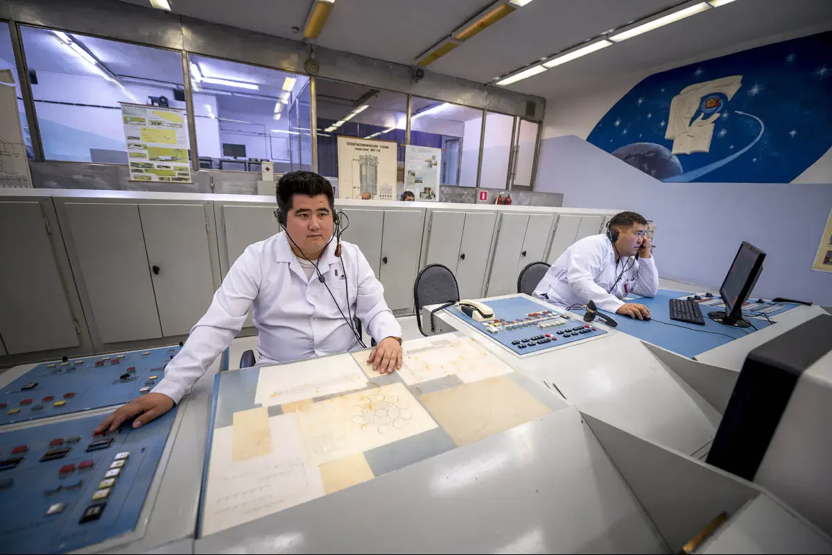 The National Nuclear Center facilities are located on the territory of the former Semipalatinsk test site. During the Cold War, nuclear weapons were tested here. Kurchatov, East Kazakhstan