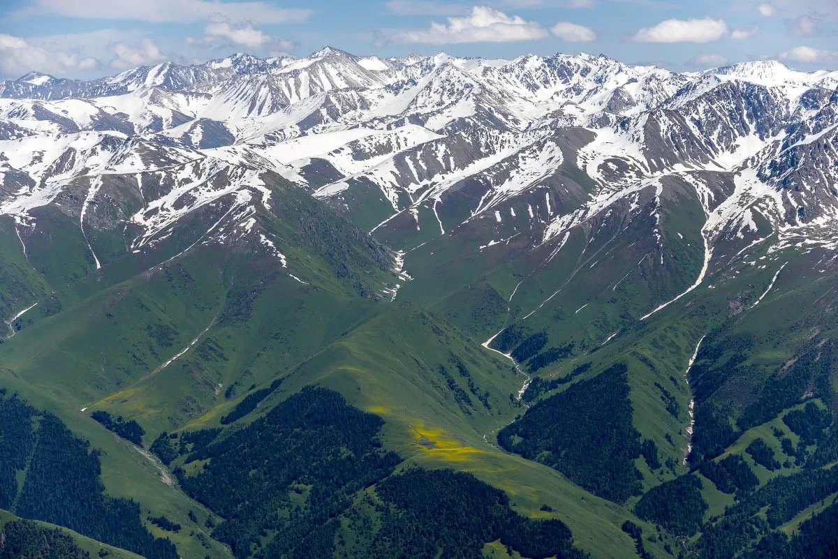 Dzungarian Alatau (Zhetysu Alatau). South-East Kazakhstan