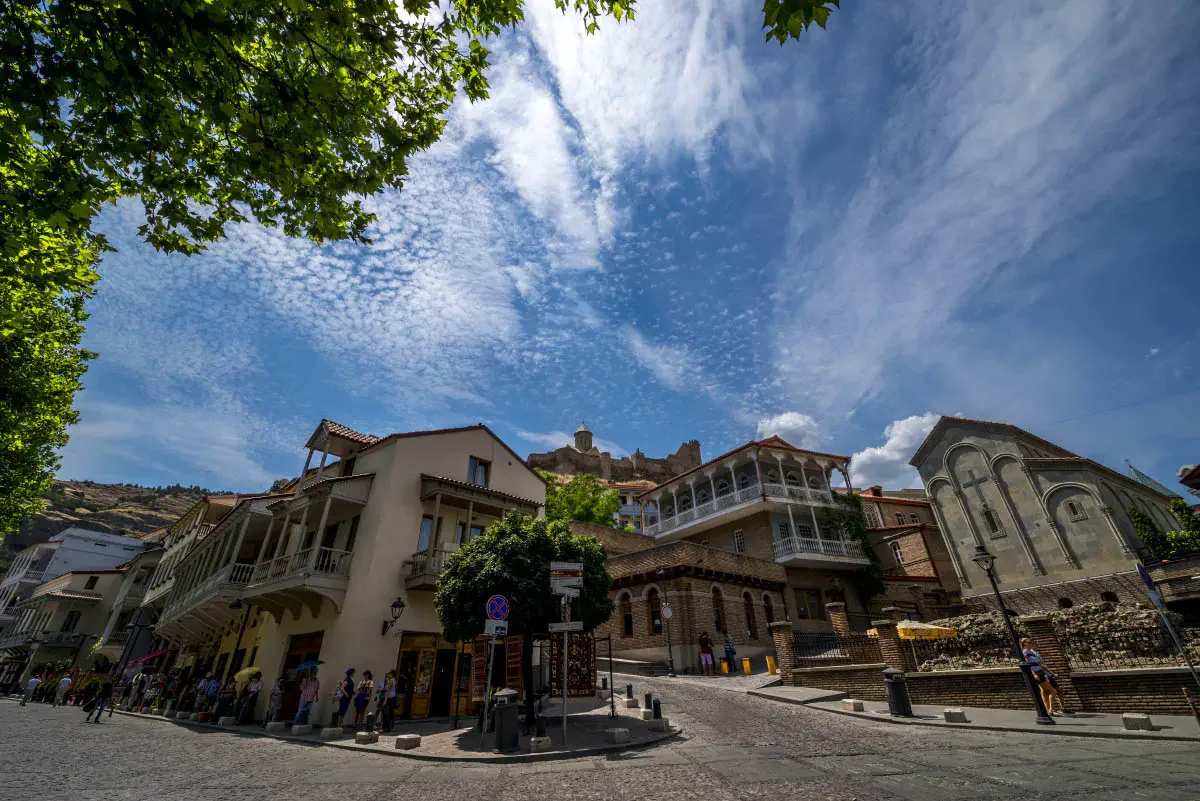 Historical center of Tbilisi, Georgia