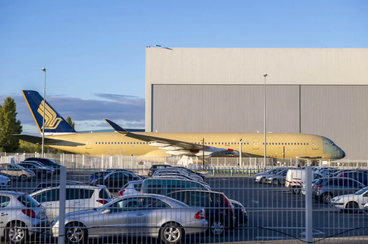 Главный завод Airbus. Аэропорт Тулуза — Бланьяк, Франция