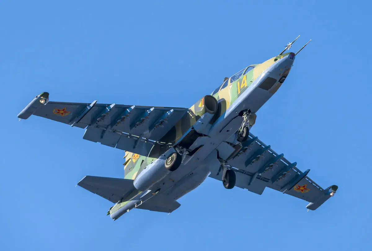 Су-25УБМ ВВС Казахстана