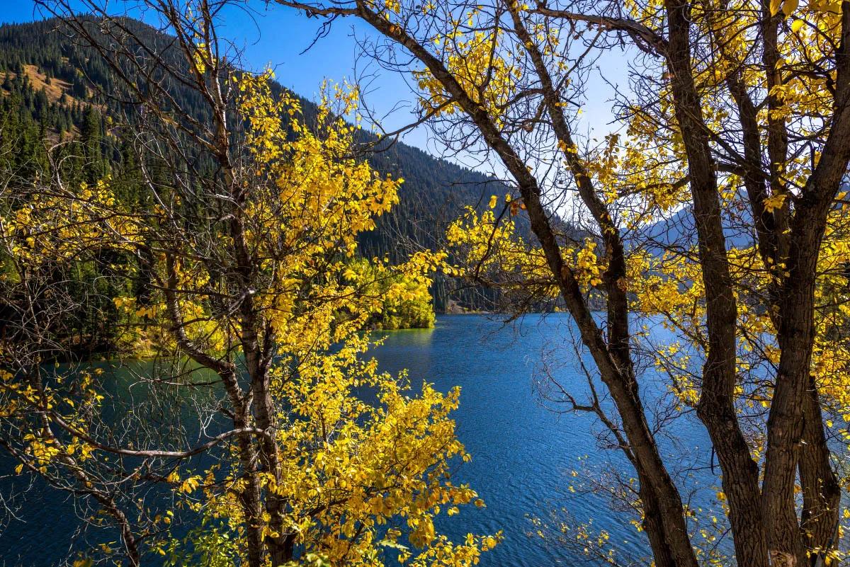 Kolsai Lakes National Park. Northern Tien Shan
