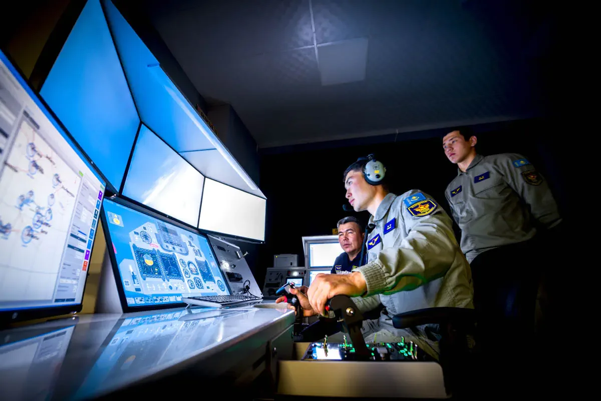 Sukhoi Su-30SM Kazakhstan Air Forces (aircraft simulator)