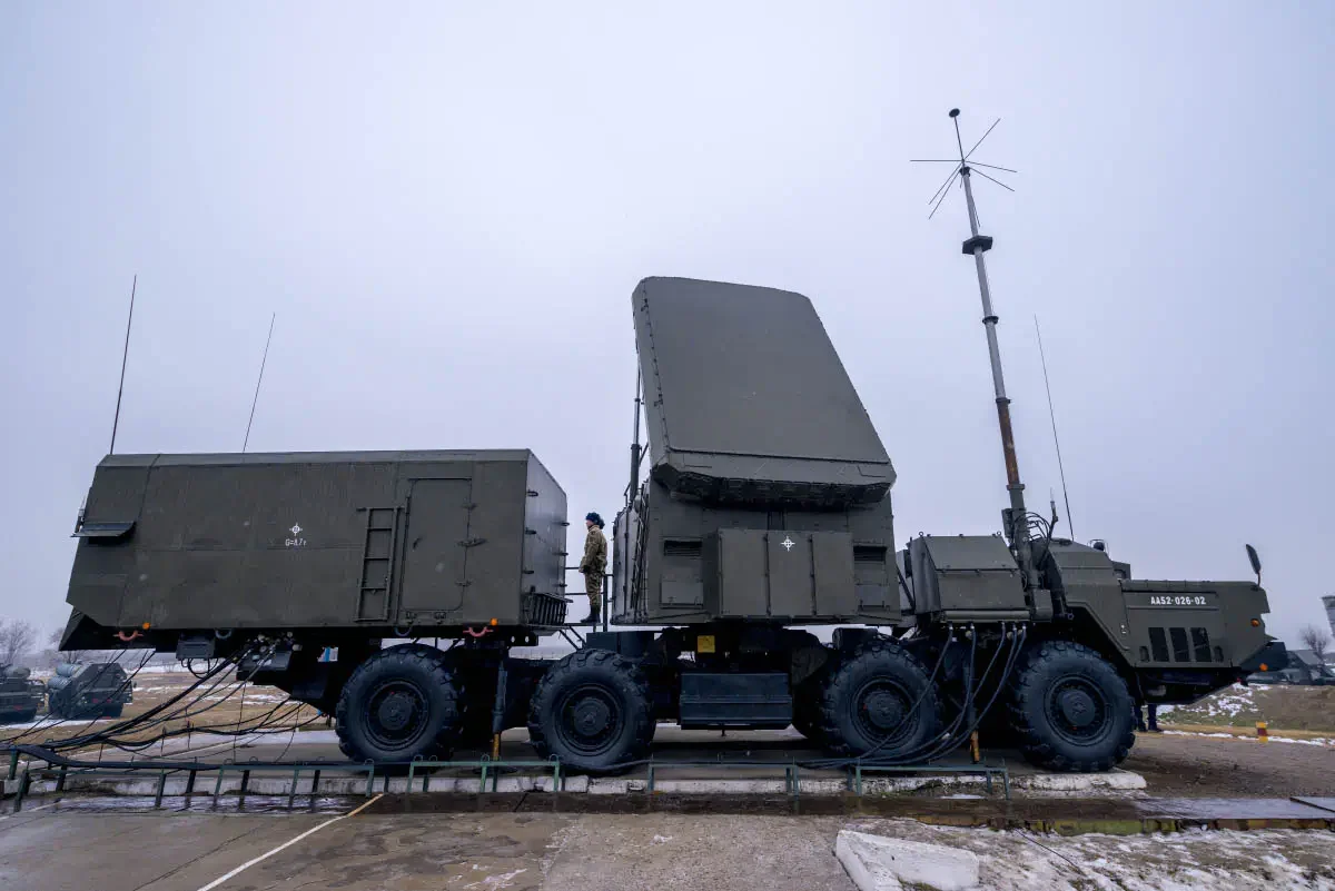 ЗРК С-300ПС (по классификации НАТО SA-10 Grumble) Сил воздушной обороны Казахстана