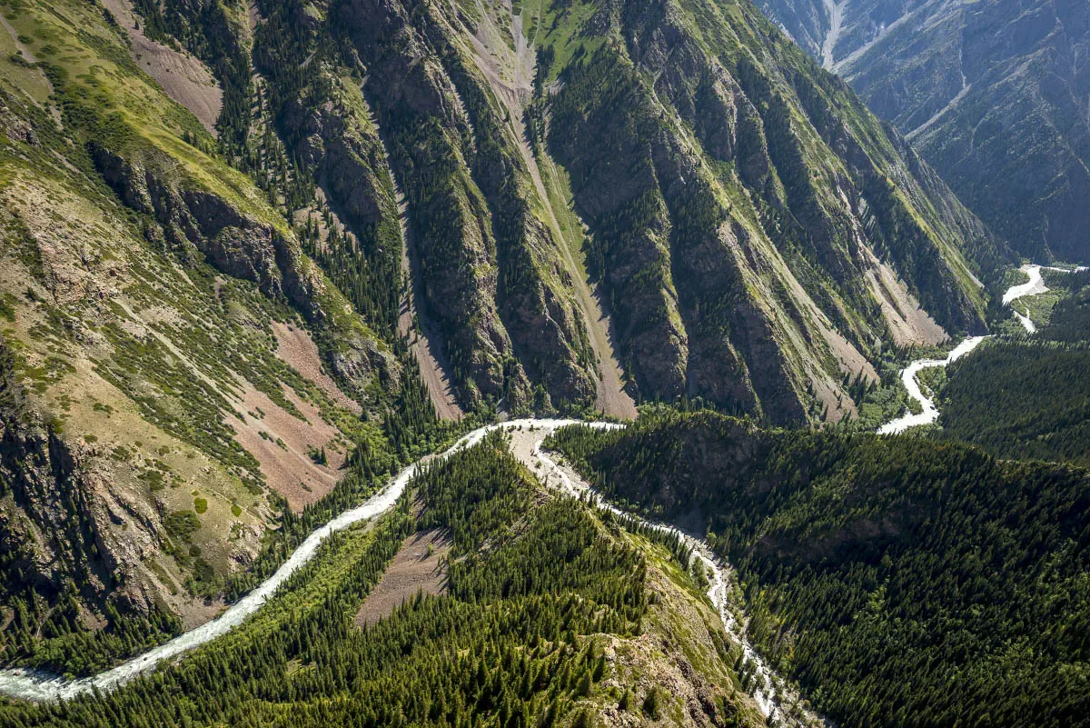 Dzungarian Alatau (Zhetysu Alatau). South-East Kazakhstan