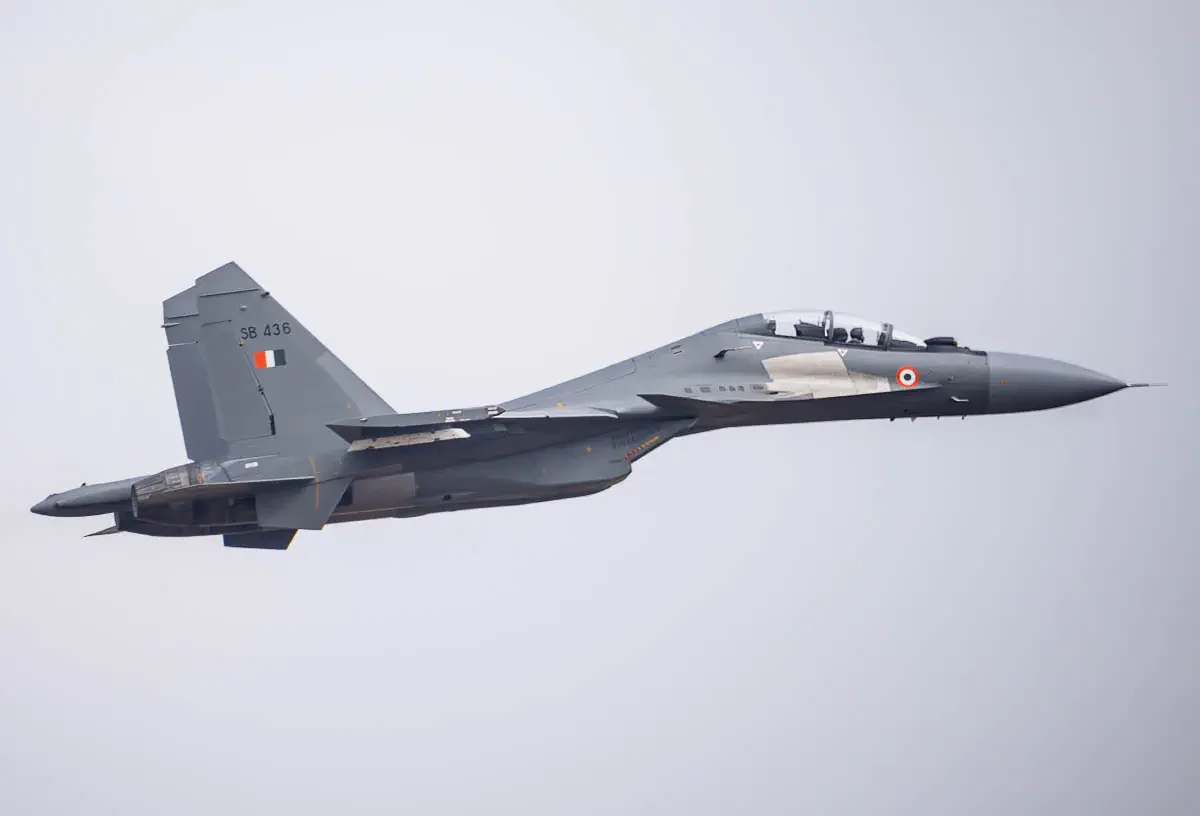 International Aviation show Aero India-2017. Yelahanka air force station, Bengaluru, India