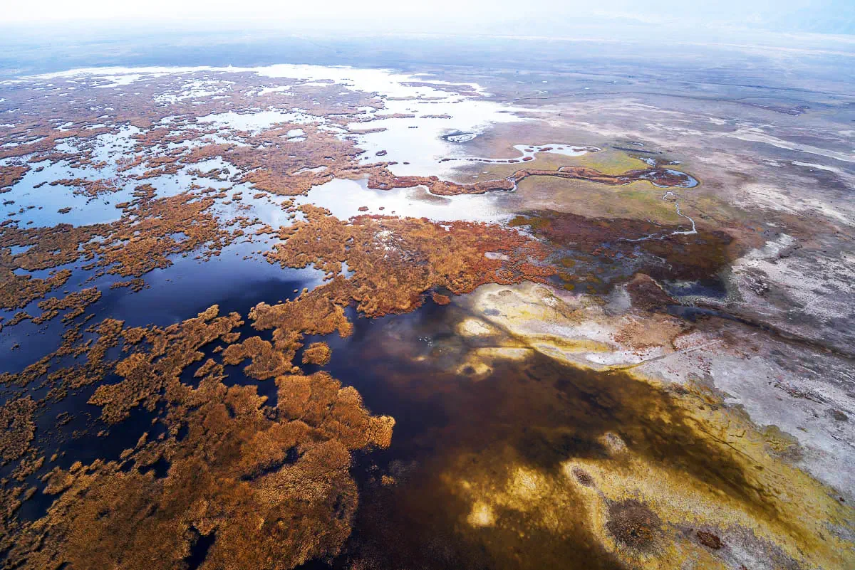 South-western coast of Alakol lake