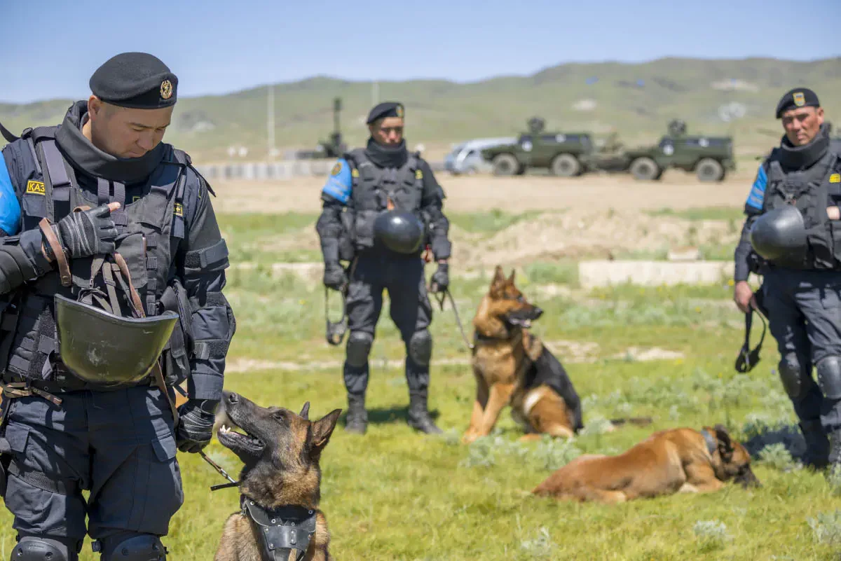 The Armed Forces of Kazakhstan holds Battle Parades (Russian: Боевой парад) every couple of years on 7 May, which is Defender of the Fatherland Day in Kazakhstan